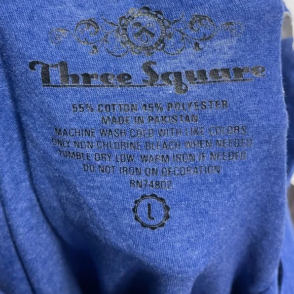 Florida Gators-Themed Blue Long Sleeve Women's Tee - Picture 3 of 4